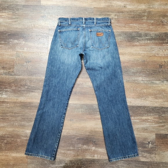 WRANGLER SLIM BOOTCUT JEANS SIZE 32 - Picture 14 of 14